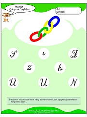 Z Sesi Çalışma Sayfaları